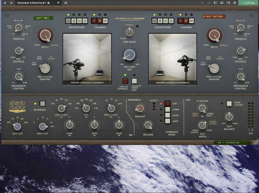 Softube Atlantis Dual Chambers REVERB